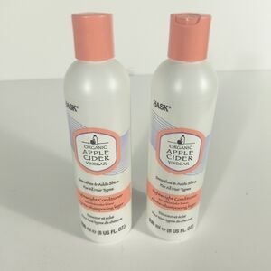 HASK Apple Cider Vinegar Lightweight Conditioner 8oz Hair Care Lot of 2